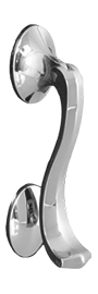 Horsetail knocker in Hardex Chrome